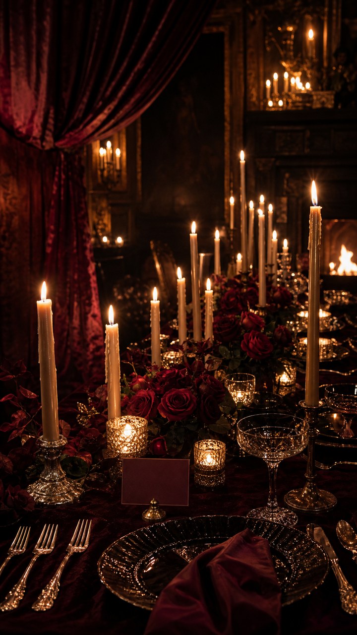 Candlelight Velvet Dinner / عشاء الشموع preview