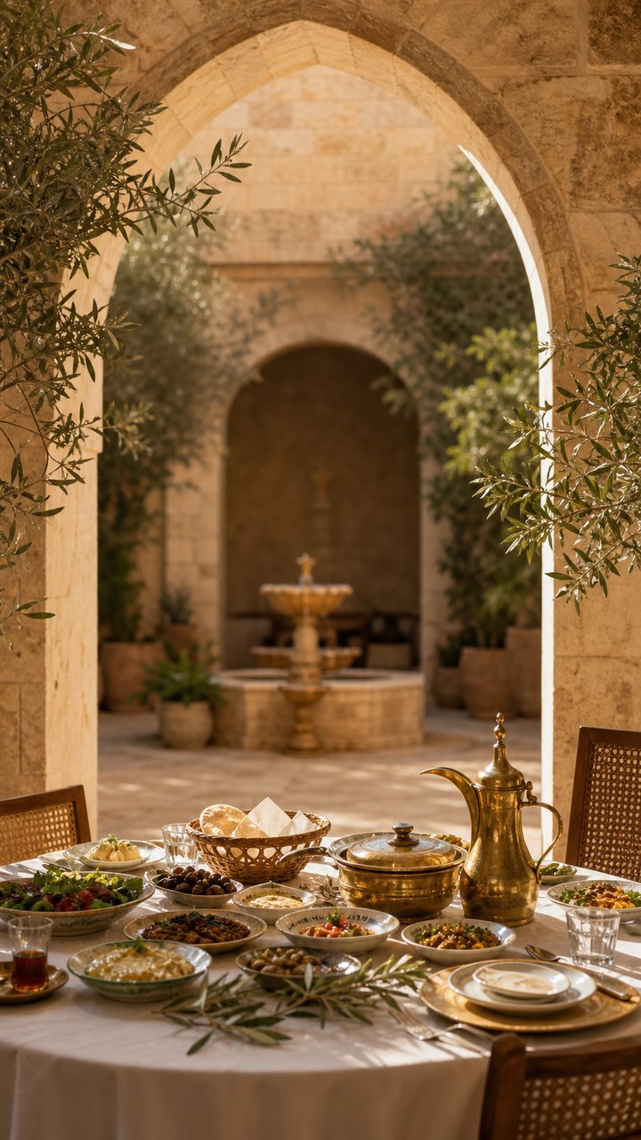 Olive Courtyard Lunch / غداء ساحة الزيتون preview